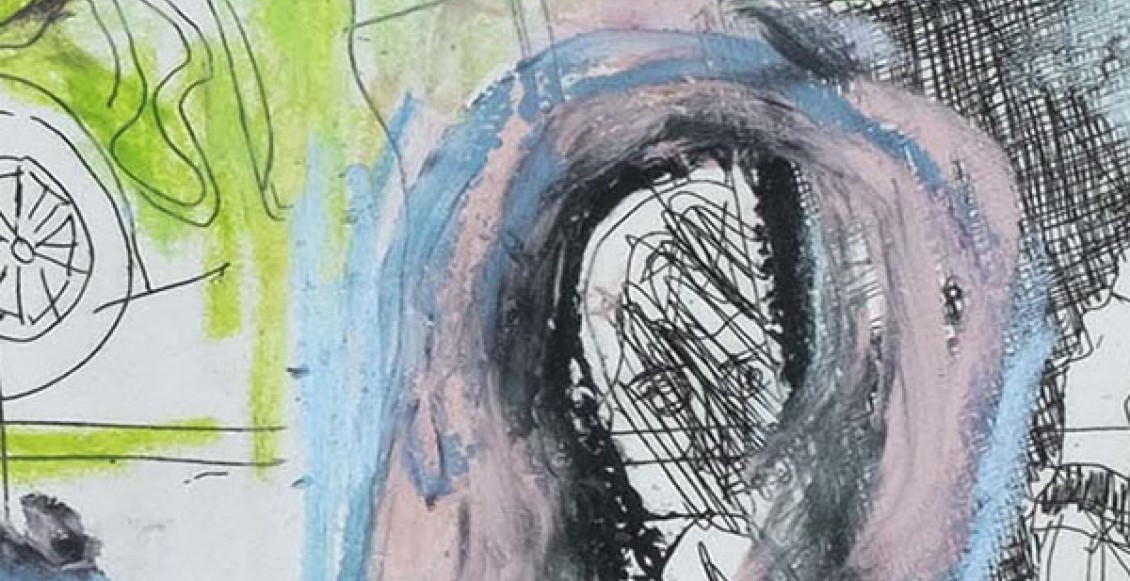 Drunk smoking and talking, 2019